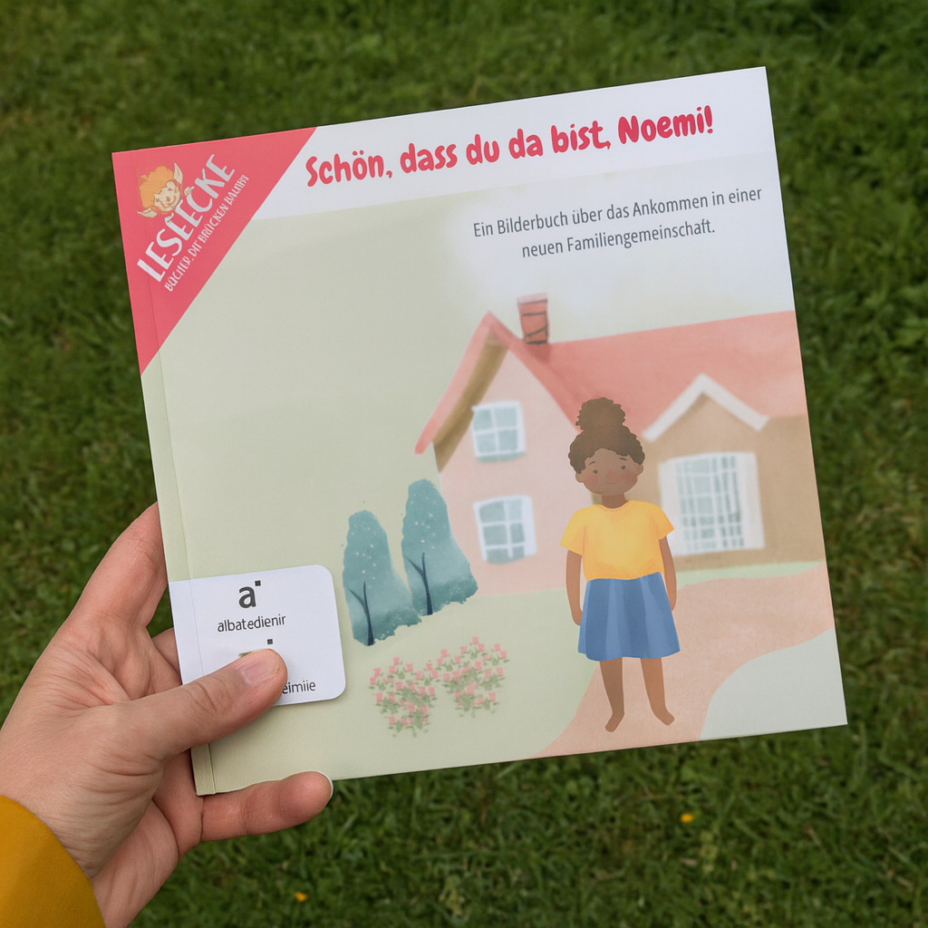 Personalisiertes Buch: Schön, dass du da bist! – Bild 1